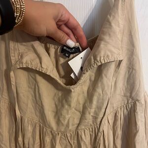 Quiet Storm Wishlist Beige Dress